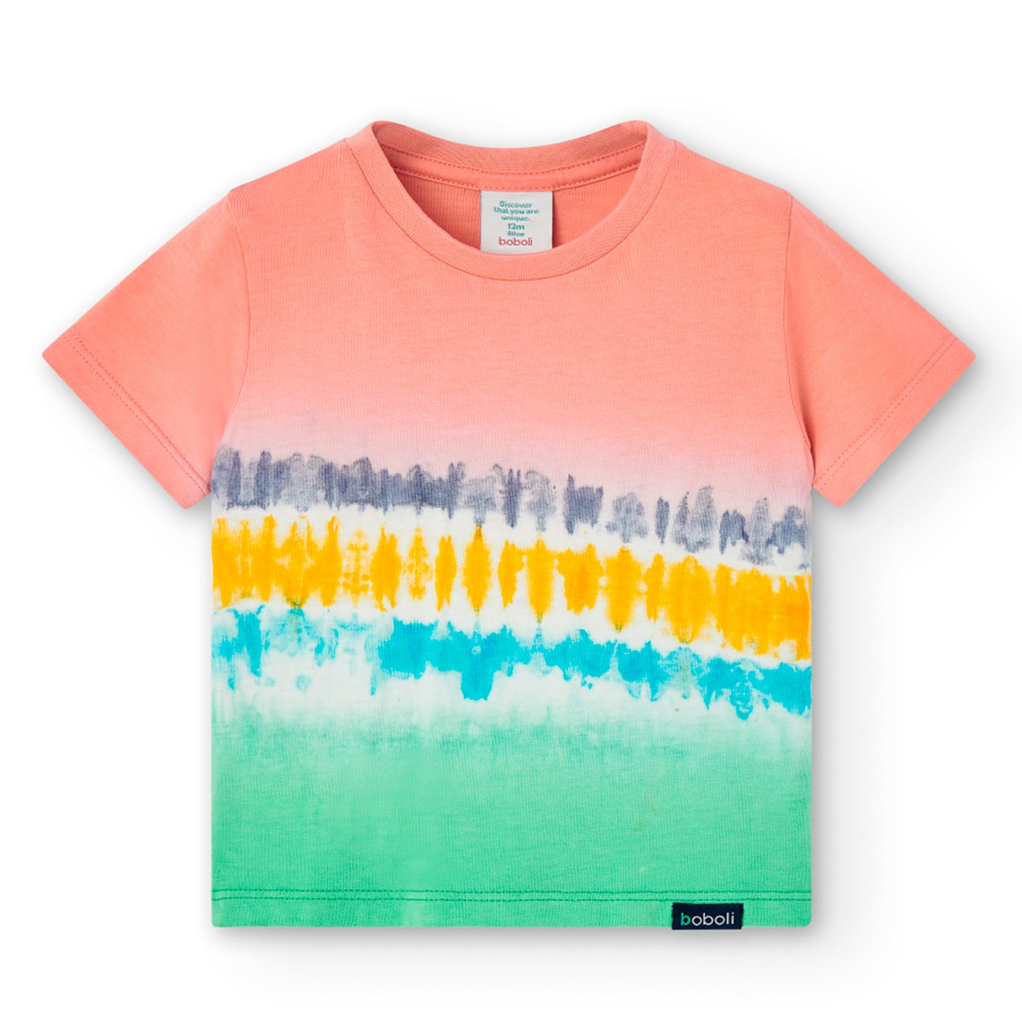 Camiseta Boboli Tiedye Tangerine