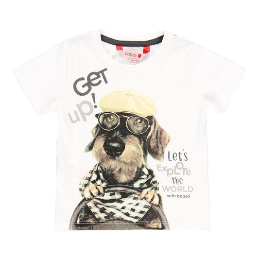 Camiseta MC Boboli Perrito