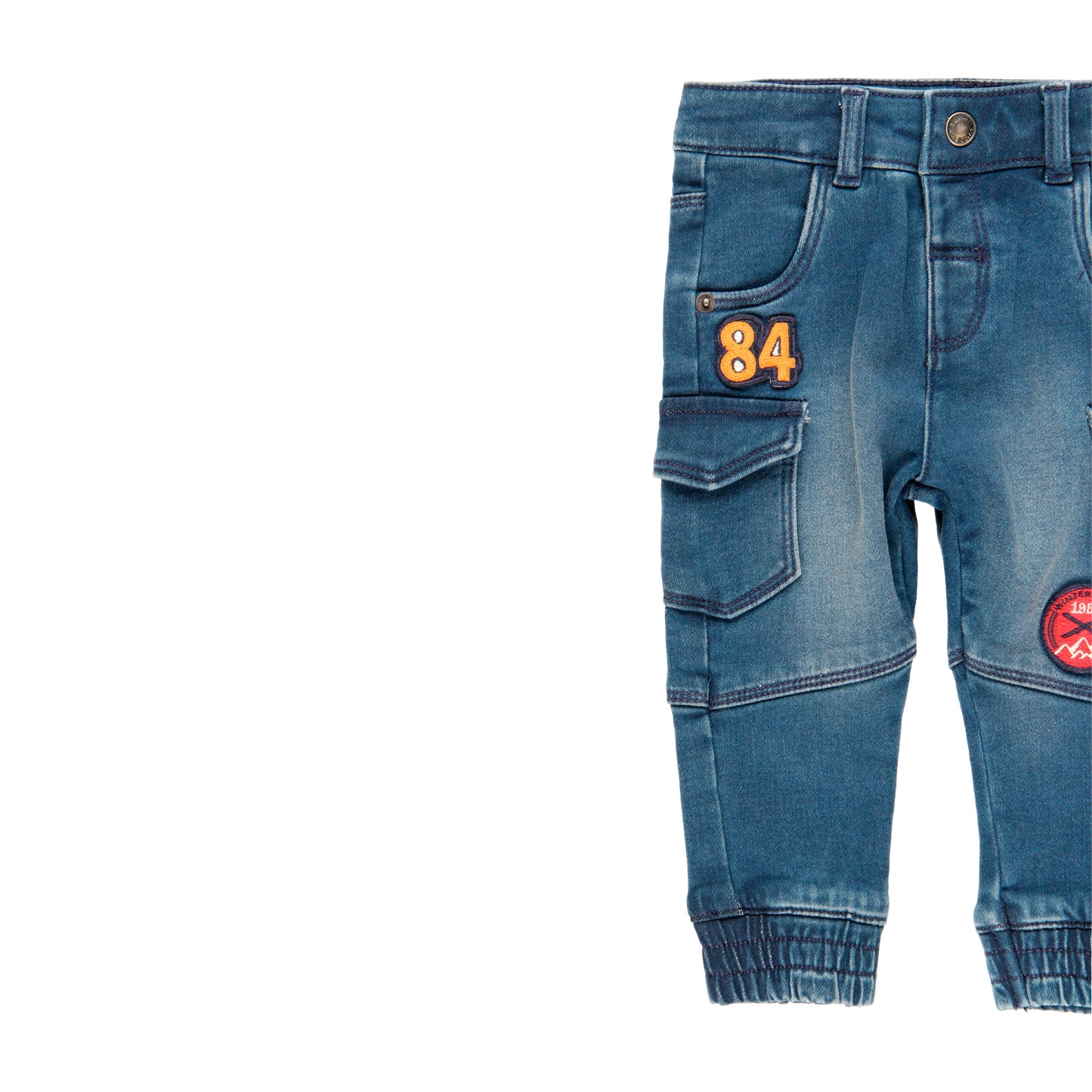 Pantalon Denim Boboli Parche
