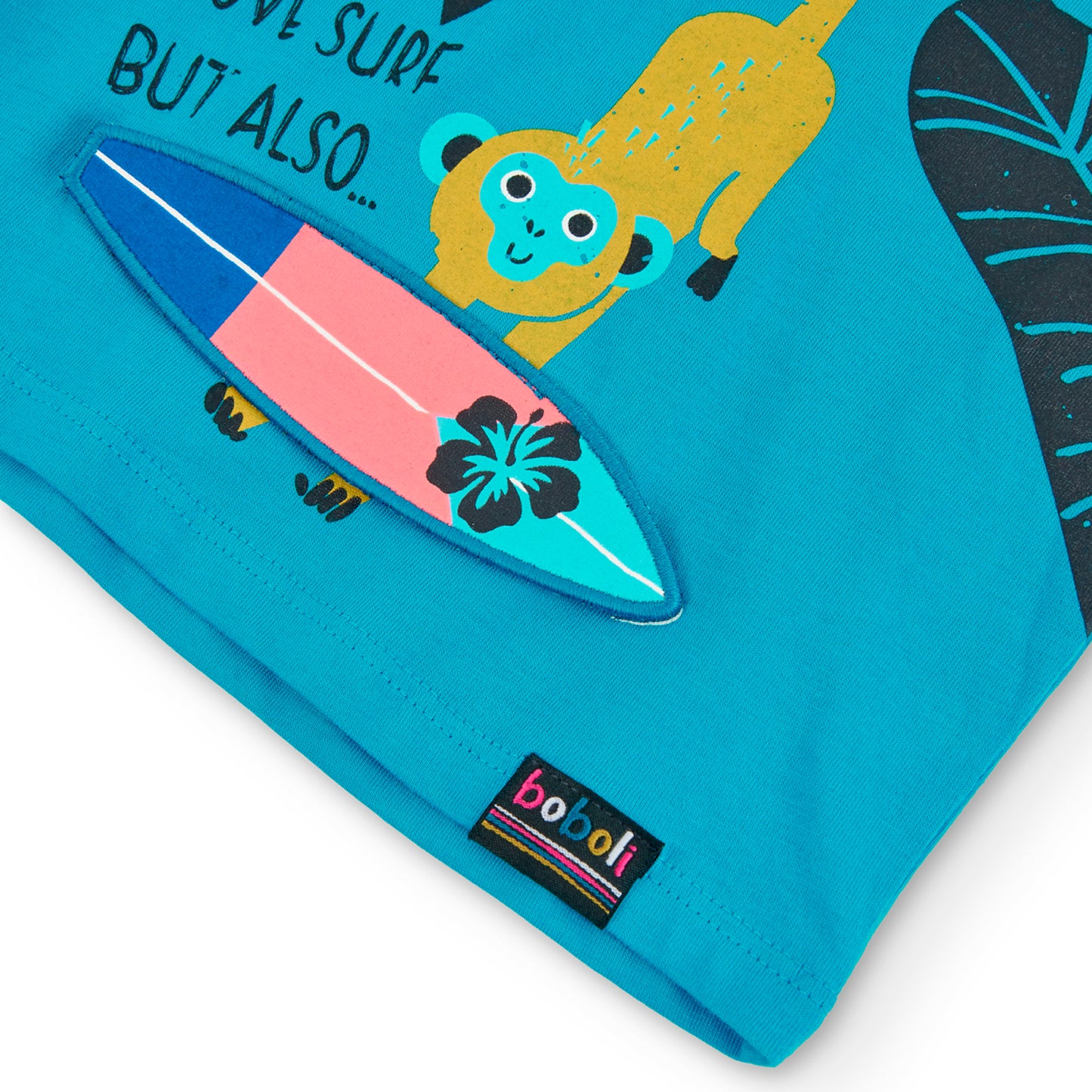 Camiseta Boboli Surf Turquesa