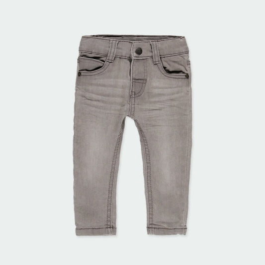 Pantalón denim elástico Boboli Gris