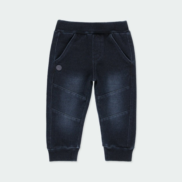 Pantalon Boboli Algodón Azul Oscuro
