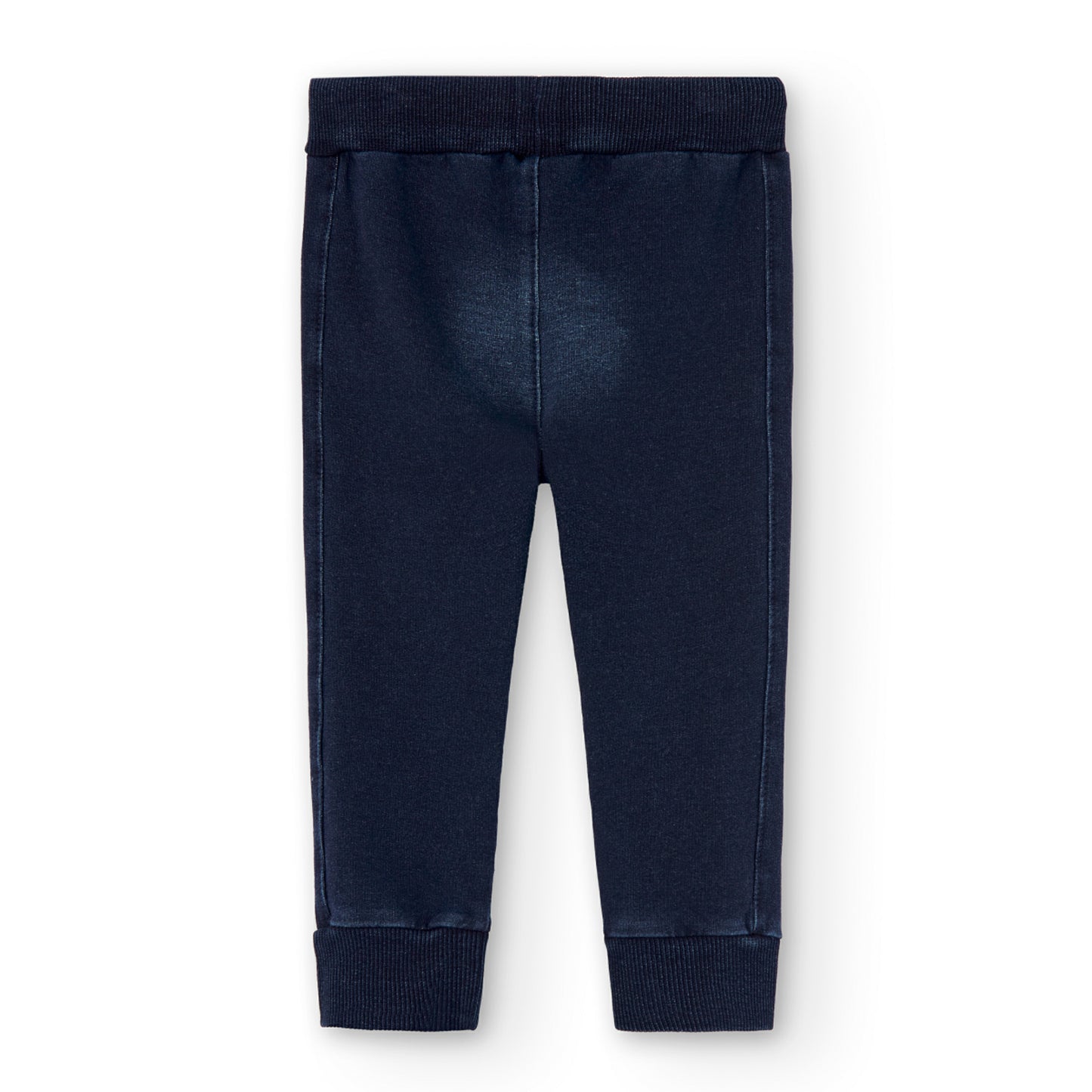 Pantalon Algodon Denim Boboli Azul Oscuro