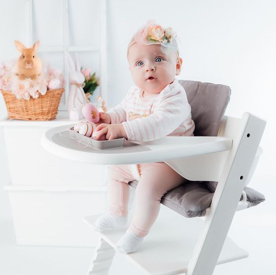 Baby Set de la silla para comer Stokke Tripp Trapp White