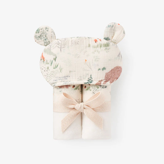 Bata de Baño Elegant Baby Print Oso