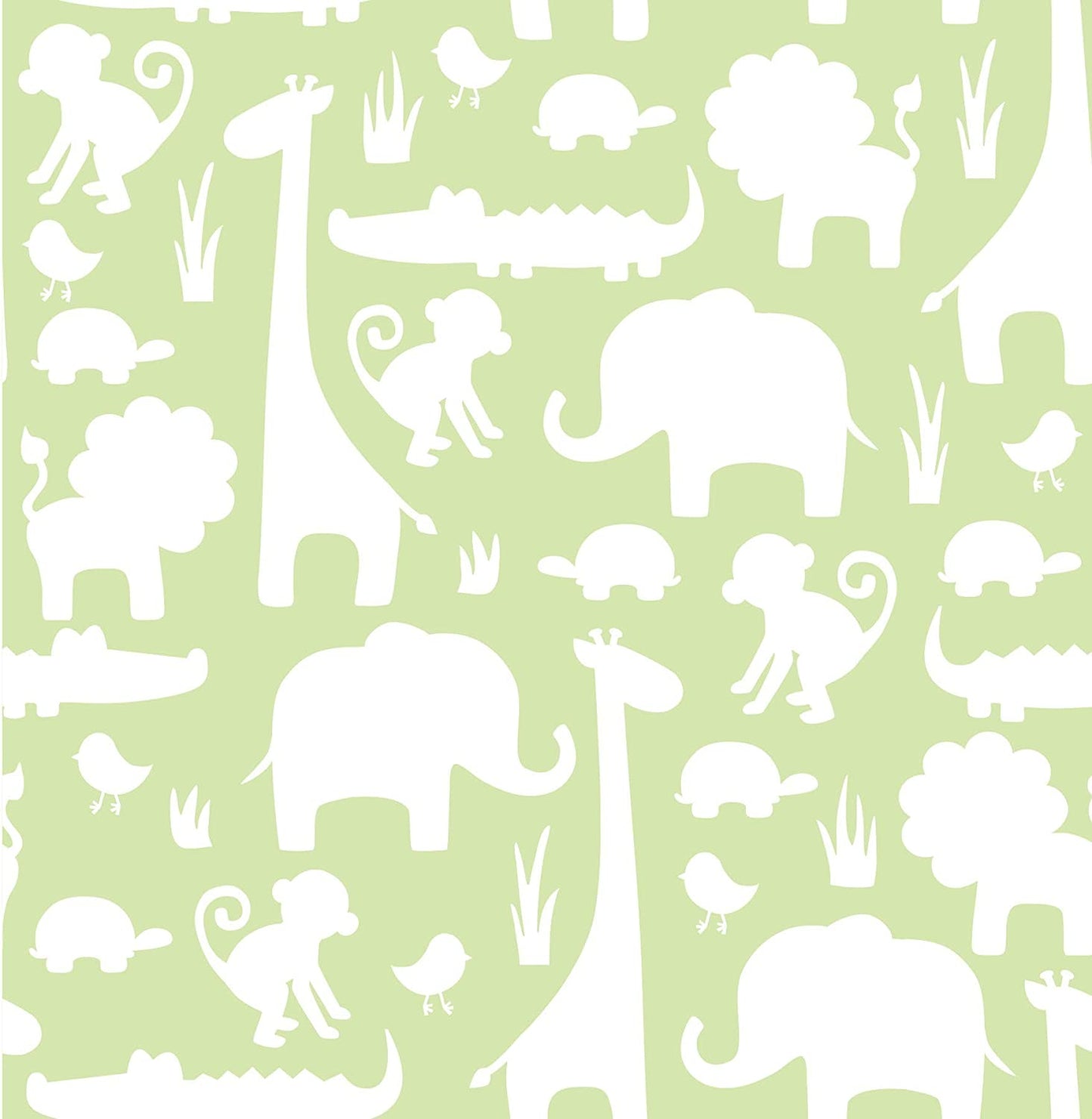 Papel decorativo Wallpops Es una jungla verde