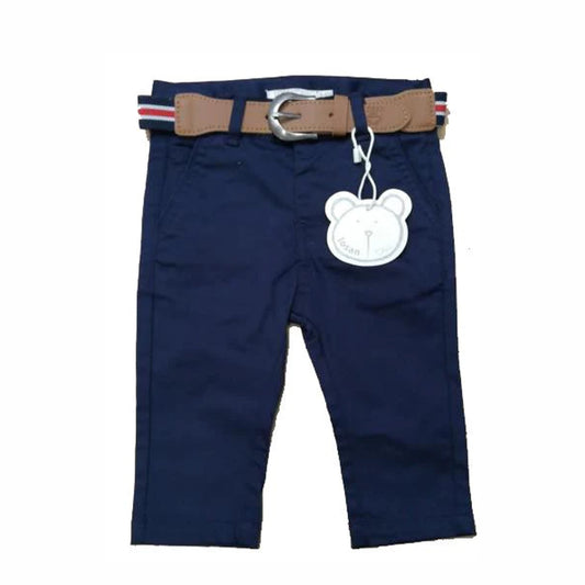 Pantalon con cinturon Losan Azul