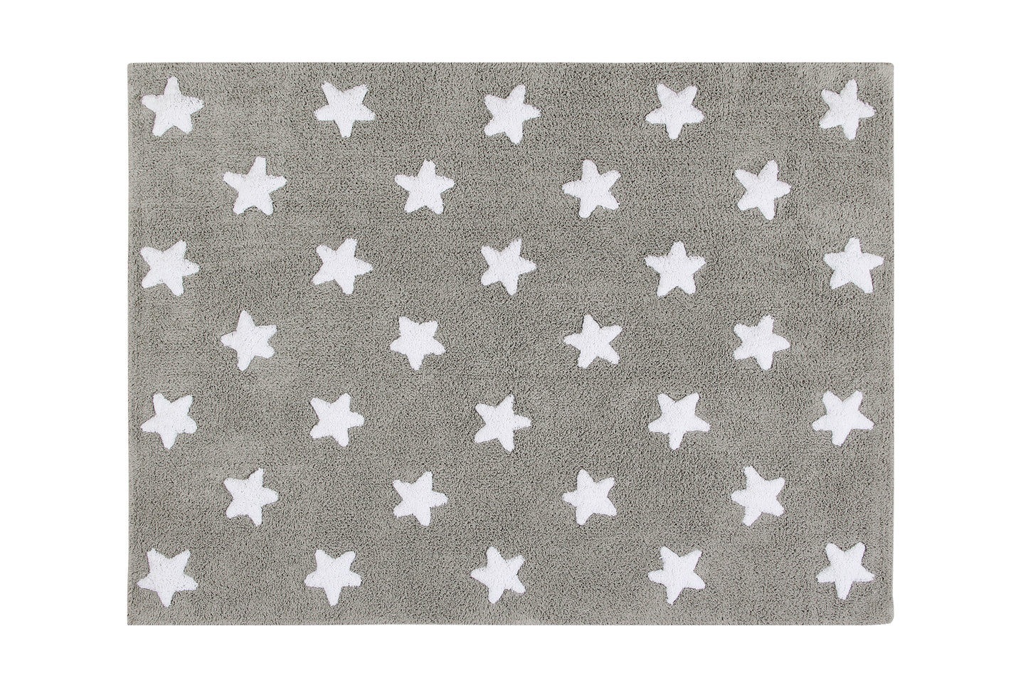 Alfombra Lorena Canals Estrellas Gris-Blanco