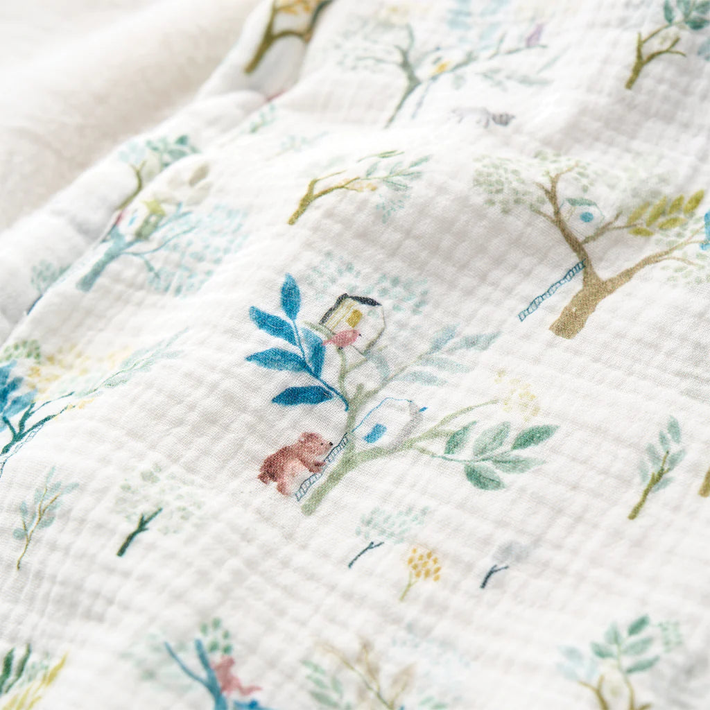 Cobija Felpa Elegant Baby Arboles