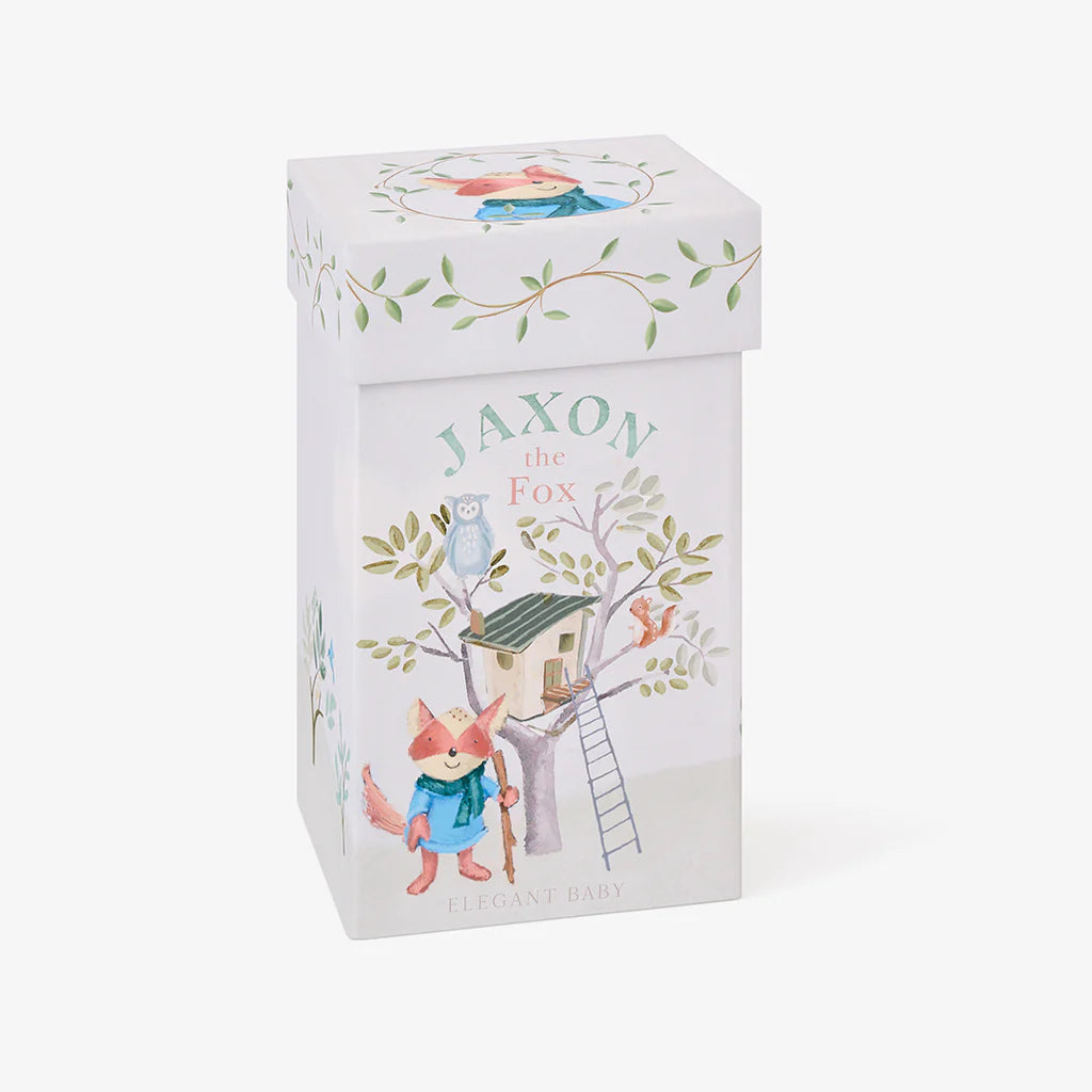 Muñeco en Caja Elegant Baby Zorro Lino