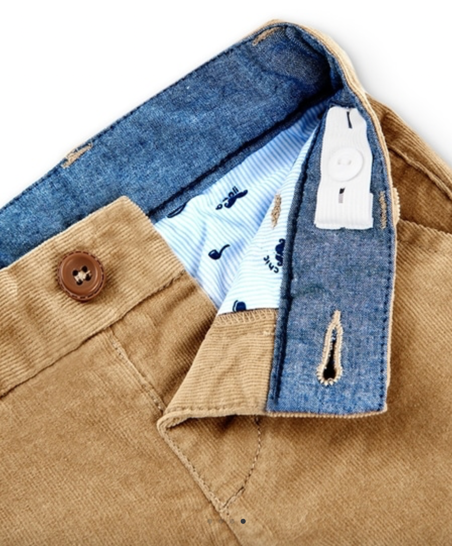 Pantalon Micropana Boboli Camel