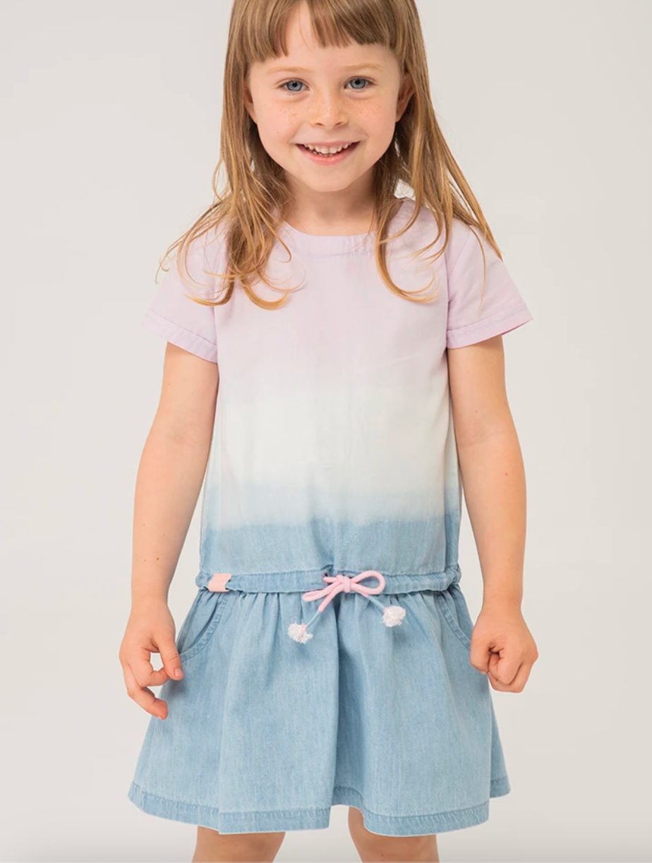 Vestido Boboli Denim Tiedye