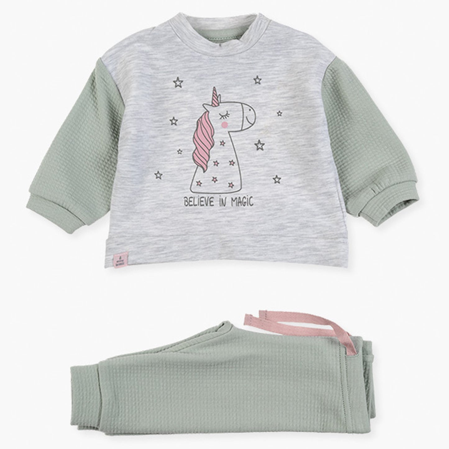 Sudadera Losan Unicornio Oliva