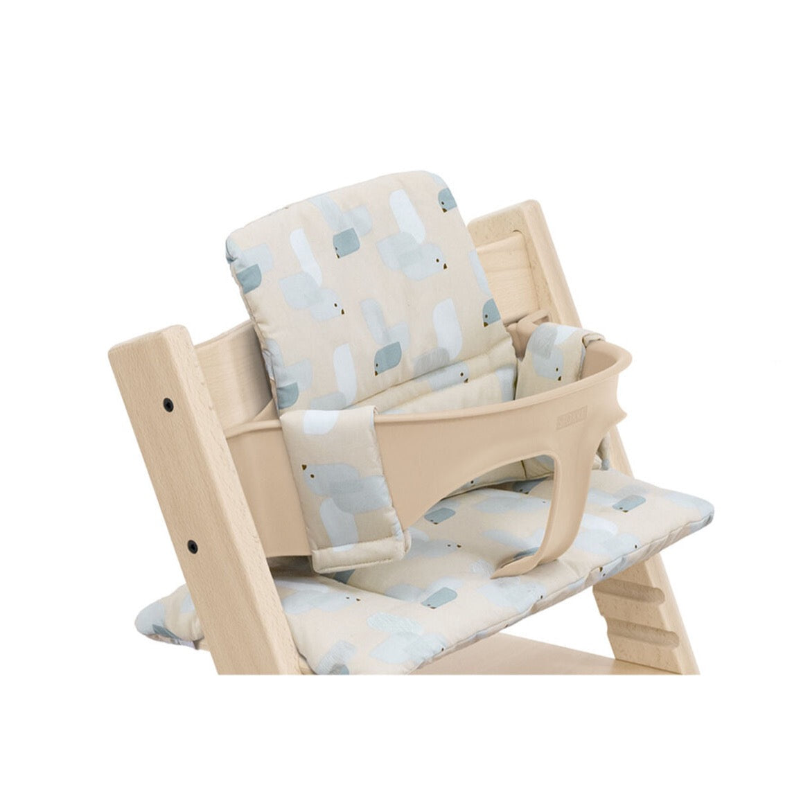 Cojín para la silla Stokke Tripp Trapp Pájaro Azul