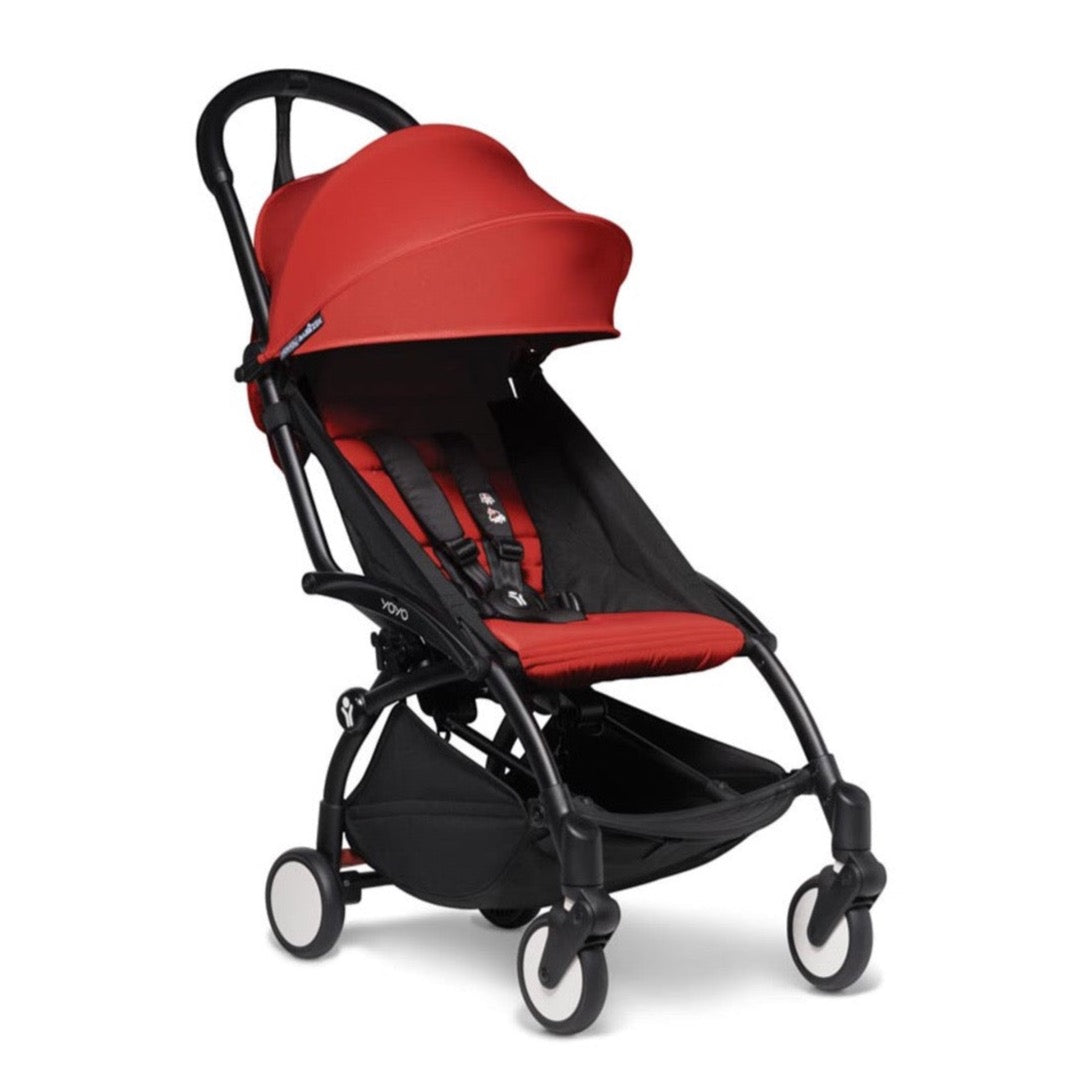 Coche BABYZEN™ YOYO² 6+ Negro/Rojo