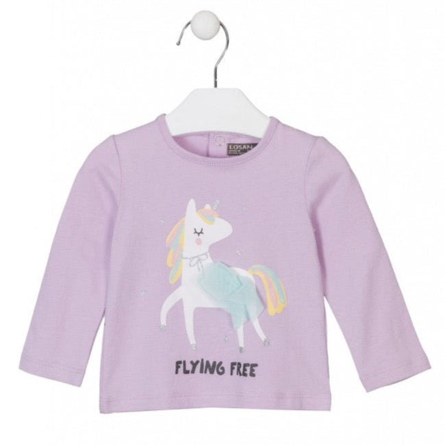 Camiseta Losan Unicornio