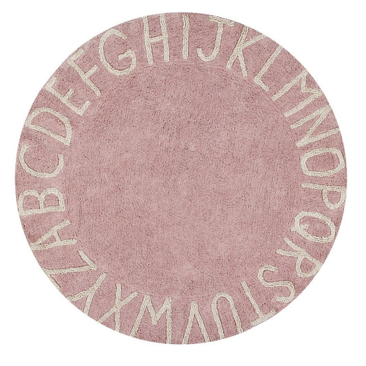 Alfombra Lorena Canals Rueda ABC Rosa