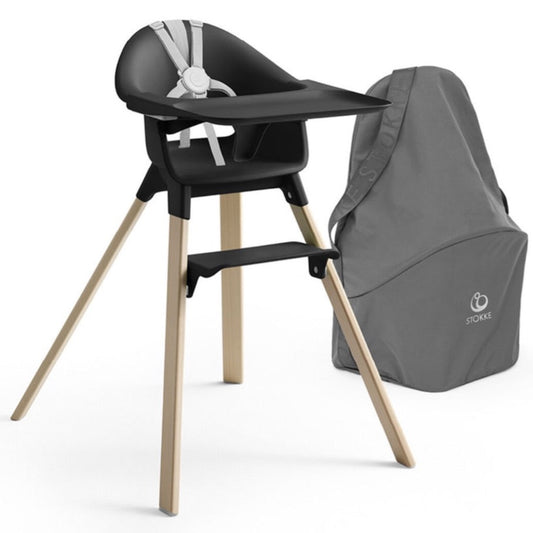 Silla Clikk Stokke Natural Negro + Obsequio Maleta de Viaje para silla Clikk