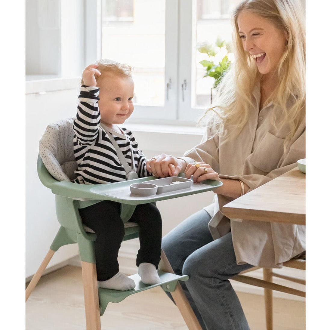 Silla Clikk Stokke Verde