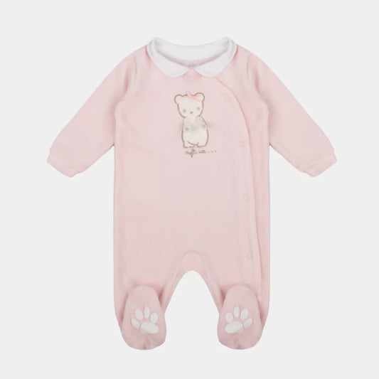 Pijama con cuello Losan Osito Rosa