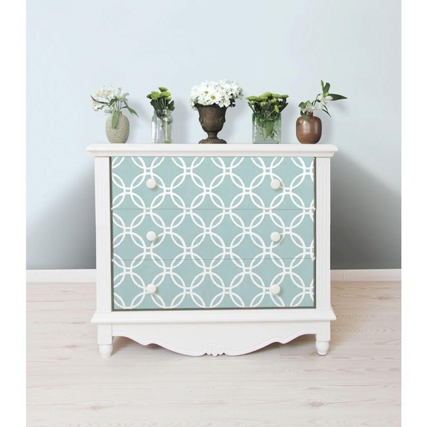 Papel decorativo Wallpops Links azules
