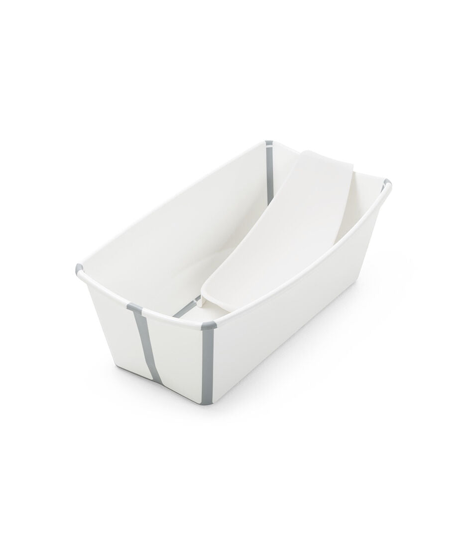 Combo Bañera Flexibath Stokke Blanca + Soporte