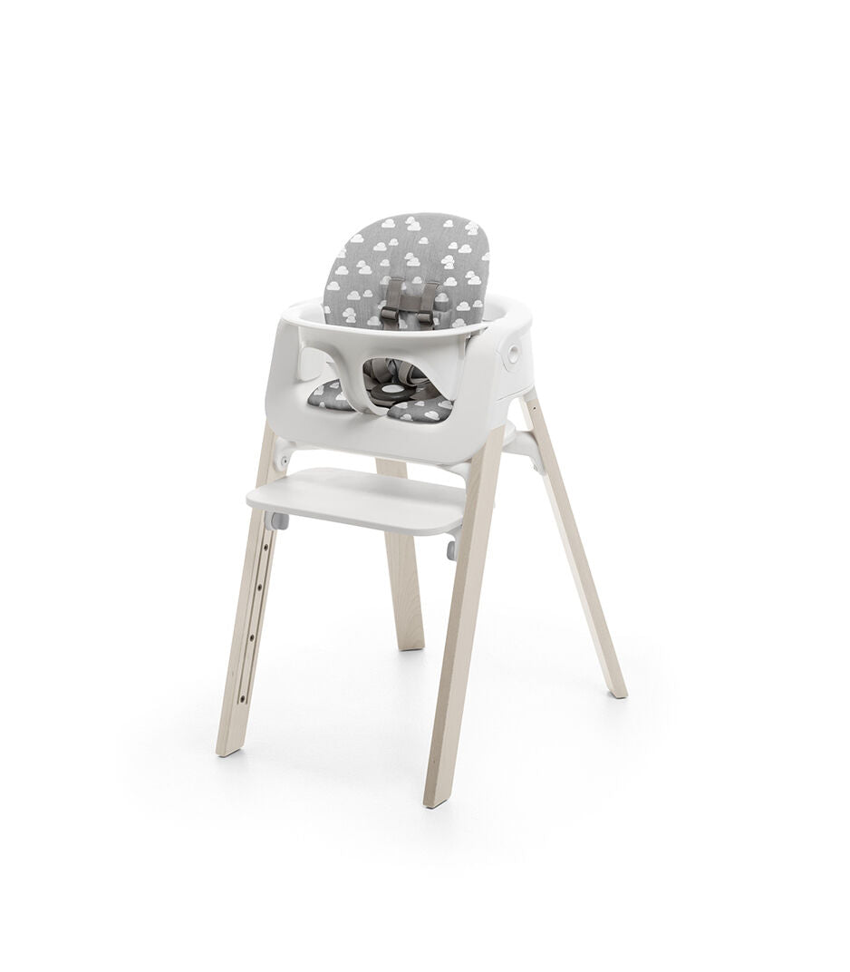 Cojín para el Baby Set de la silla Stokke Steps Nubes grises