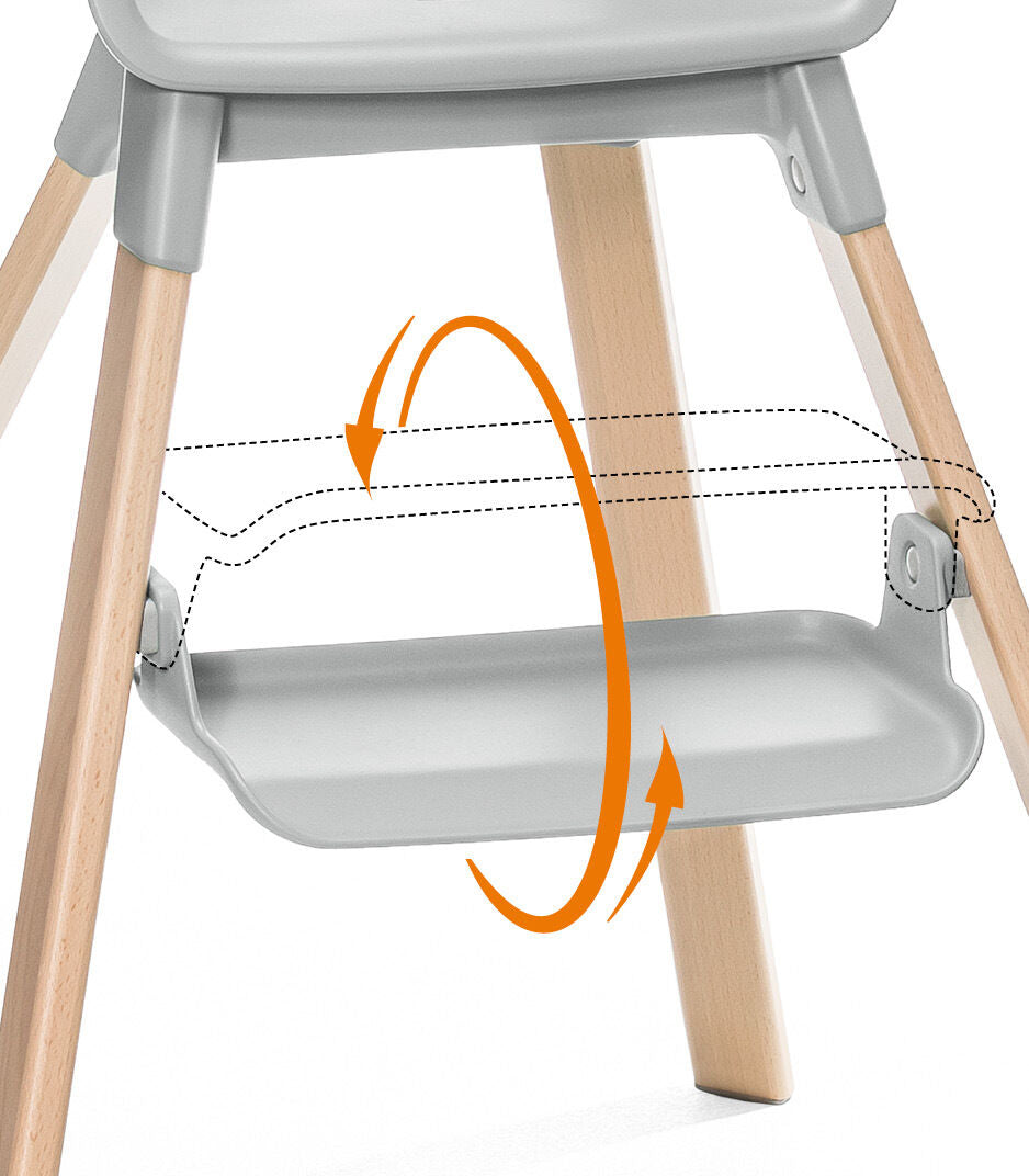 Silla Clikk Stokke blanca