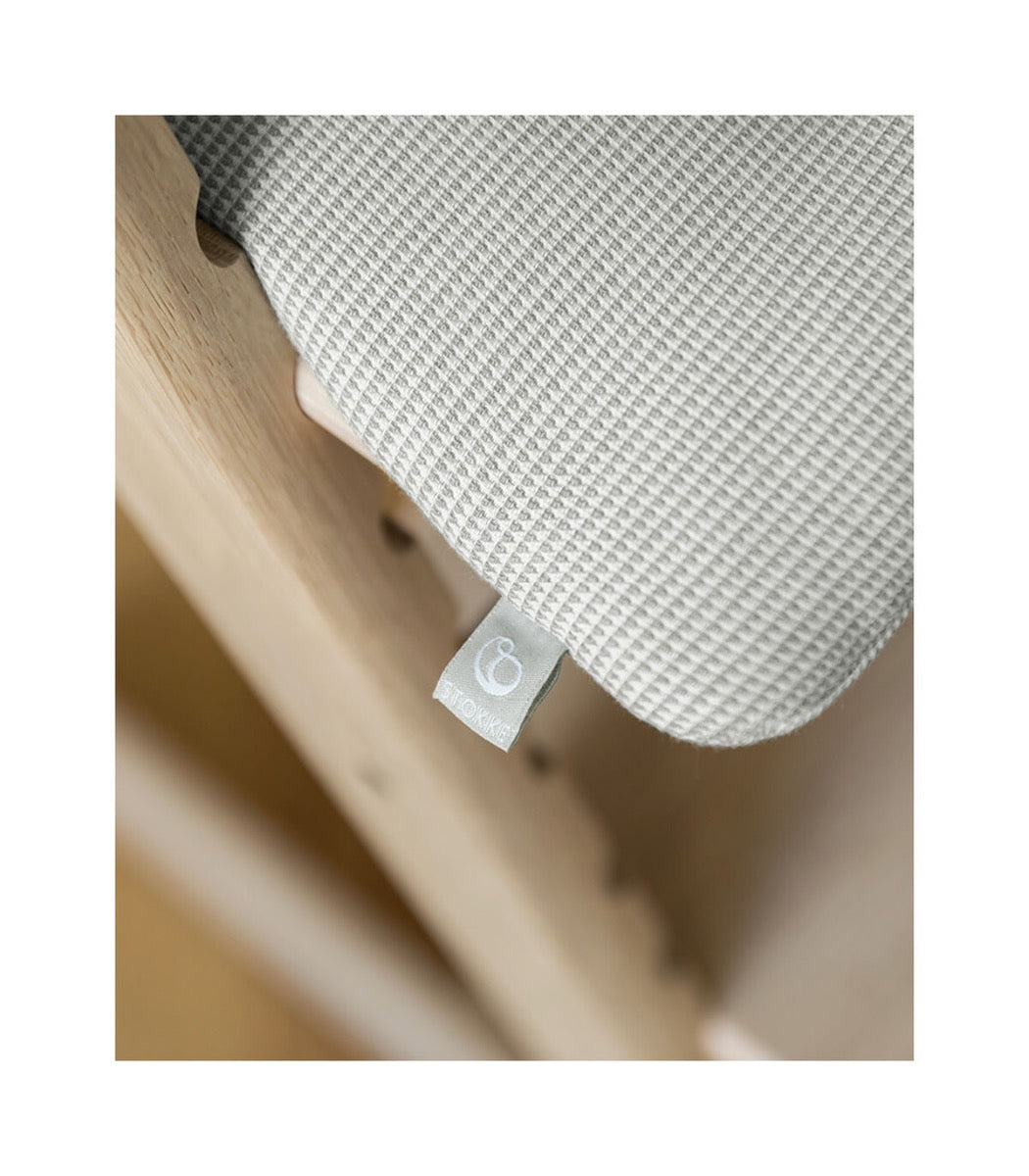  Stokke Tripp Trapp - Cojín clásico, color gris nórdico, par con  silla Tripp Trapp y silla alta para apoyo y comodidad, lavable a máquina,  se adapta a todas las sillas Tripp
