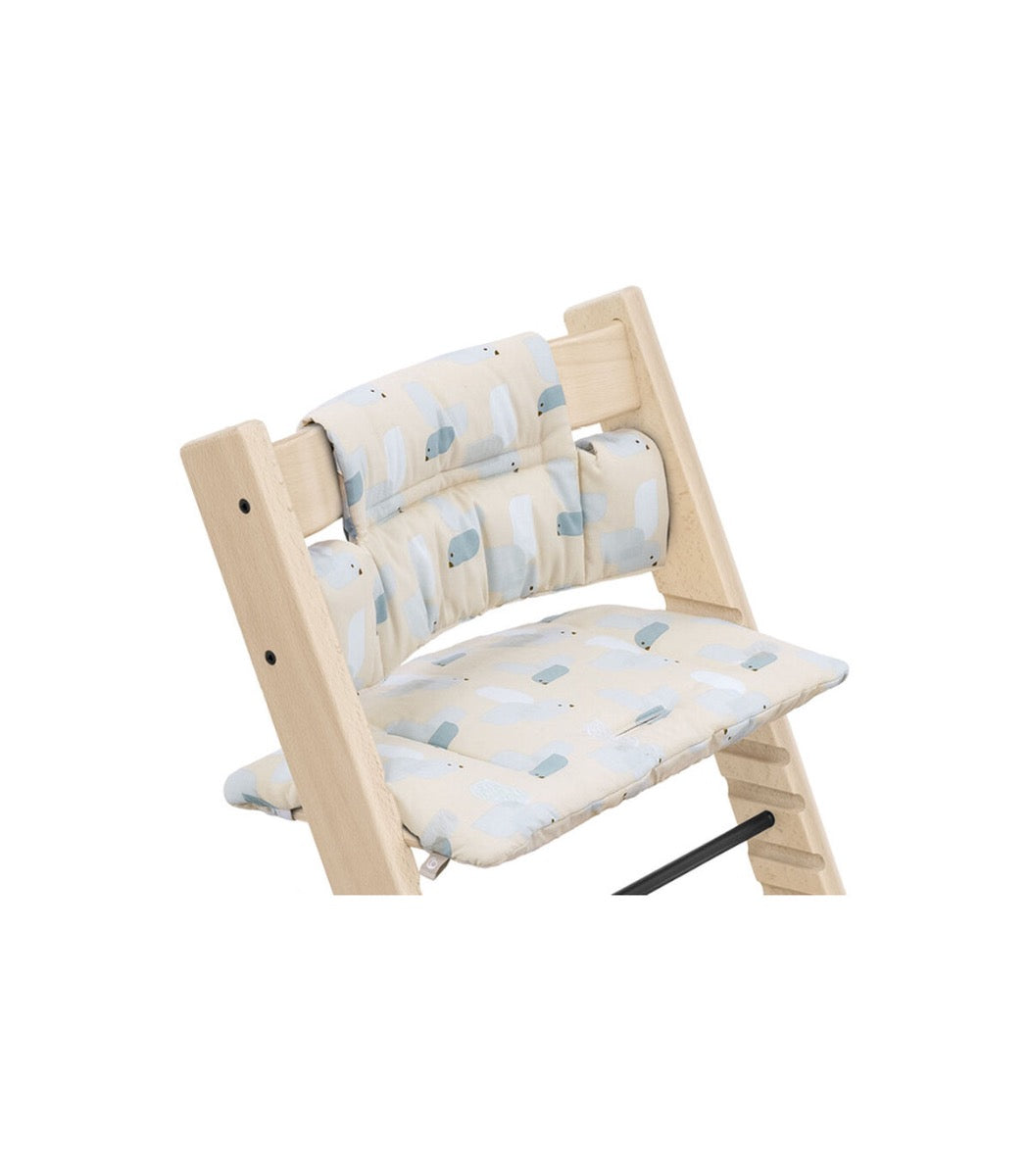 Cojín para la silla Stokke Tripp Trapp Pájaro Azul
