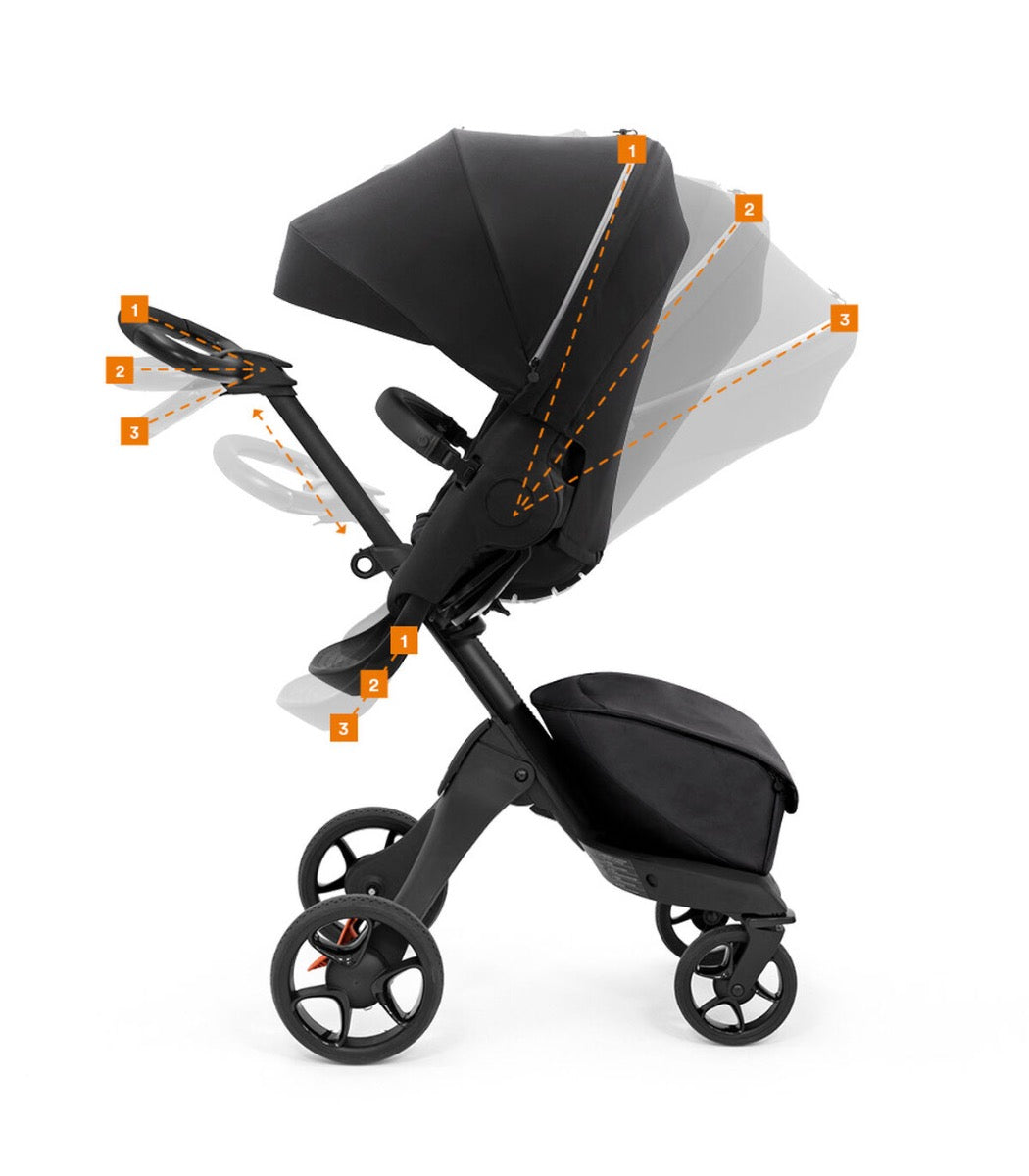 Coche Stokke Xplory X Gris Moderno