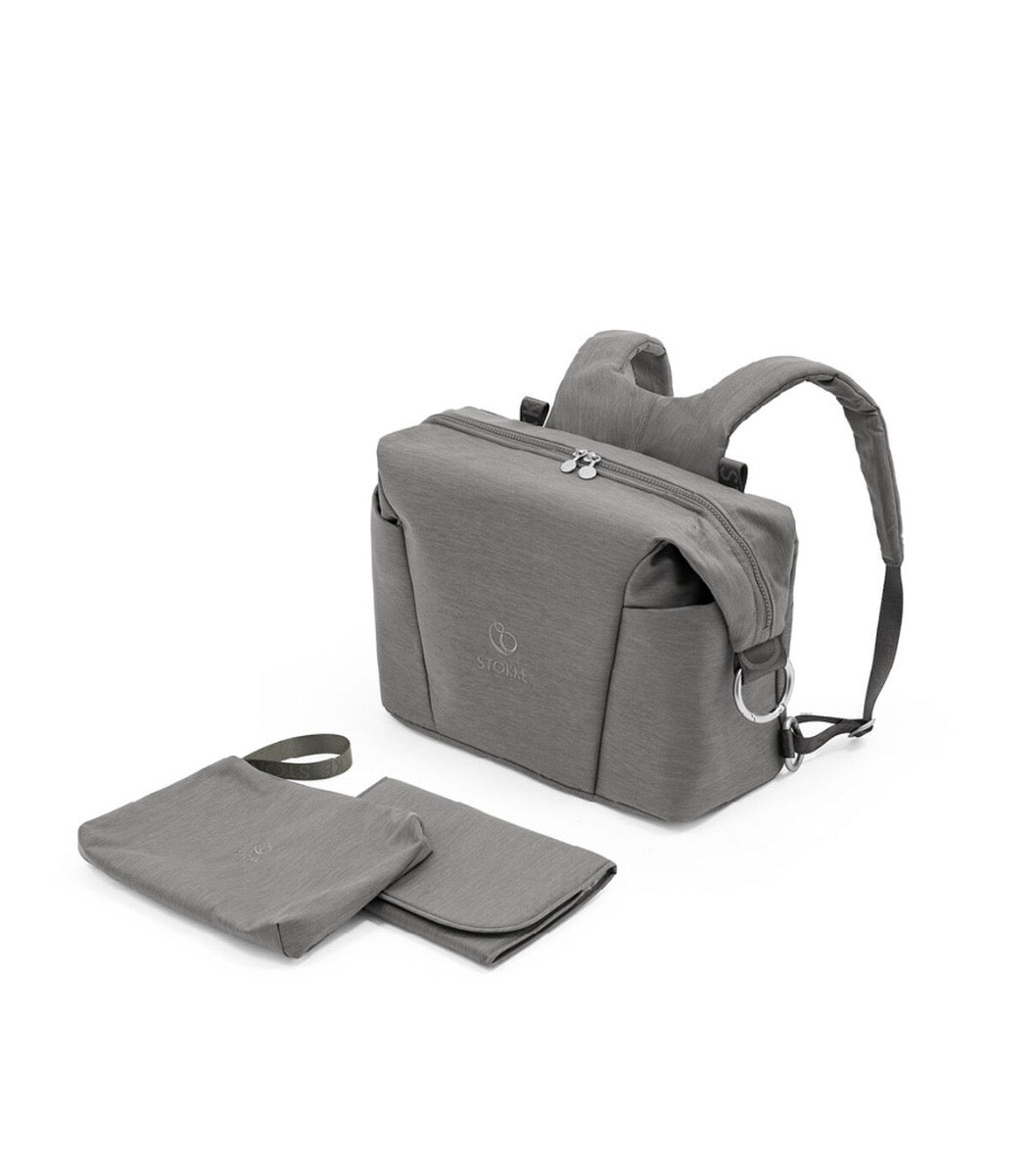 Pañalera morral Stokke Gris Moderno